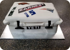 Cooler Groom's Cake
