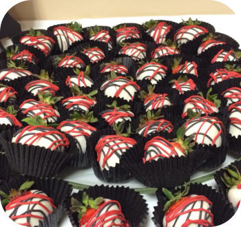 Chocolate Dipped Strawberries - Baby Shower Chocolate Dipped Strawberrie
