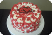 Razorback Rose Cake