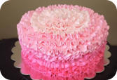 Ruffle Cake