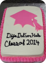 Custom Graduation Cake