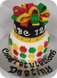 Teacher Graduation Cake / Teacher Appreciation Cake