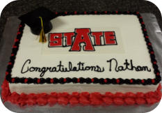 A State Gradutaion Cake 