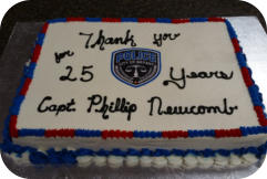 Bryant Police Department Retirement Cake