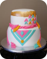 Girl Baby Shower Cake  