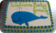 Custom Baby Shower Cake