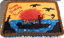Fishing Birthday Cake