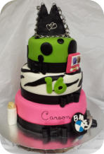Sweet Sixteen Cake  