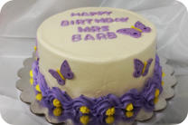 Butterfly Birthday Cake