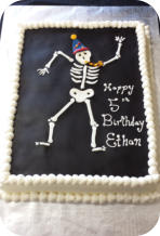 Skeleton Cake