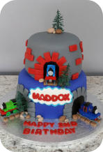 Train Birthday Cake